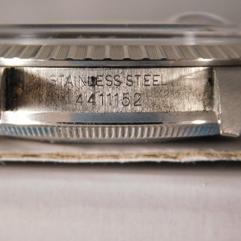 Rosy Brown Rolex Datejust 1603 Vintage 1976 Silver Sunburst Pie Pan Dial Mens Watch....36mm