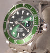 Slate Gray Rolex Submariner Date 16800 SS Green Dial/Green Bezel Insert Mens Watch....40mm
