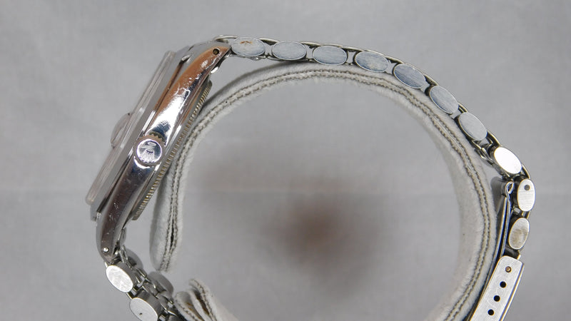 Dark Gray Rolex Tudor Prince Oysterdate 9050/0 SS Vintage 1970 Mens Watch....34mm