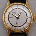 Rosy Brown Piaget Classic Art Deco Dial Circa 1950's Swiss Manual Wind Mens Watch....33mm