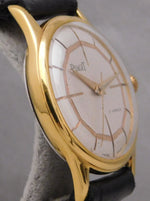 Rosy Brown Piaget Classic Art Deco Dial Circa 1950's Swiss Manual Wind Mens Watch....33mm