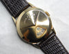 Light Gray Lord Elgin Chevron Jump Hour Direct Read Vintage 1950's Mens Watch....31mm