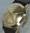 Slate Gray Lord Elgin Chevron Jump Hour Direct Read Vintage 1950's Mens Watch....31mm