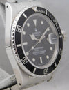 Light Slate Gray Rolex Submariner 16800 Stainless Steel Black Dial Circa 1985 Mens Watch....40mm