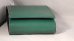 Gray Rolex Authentic Service Center Premium Version 2021 Leather Travel Pouch