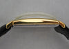 Slate Gray Piaget Classic 18k Gold Plated Case Silver Dial Vintage 1940's Mens Watch....29mm