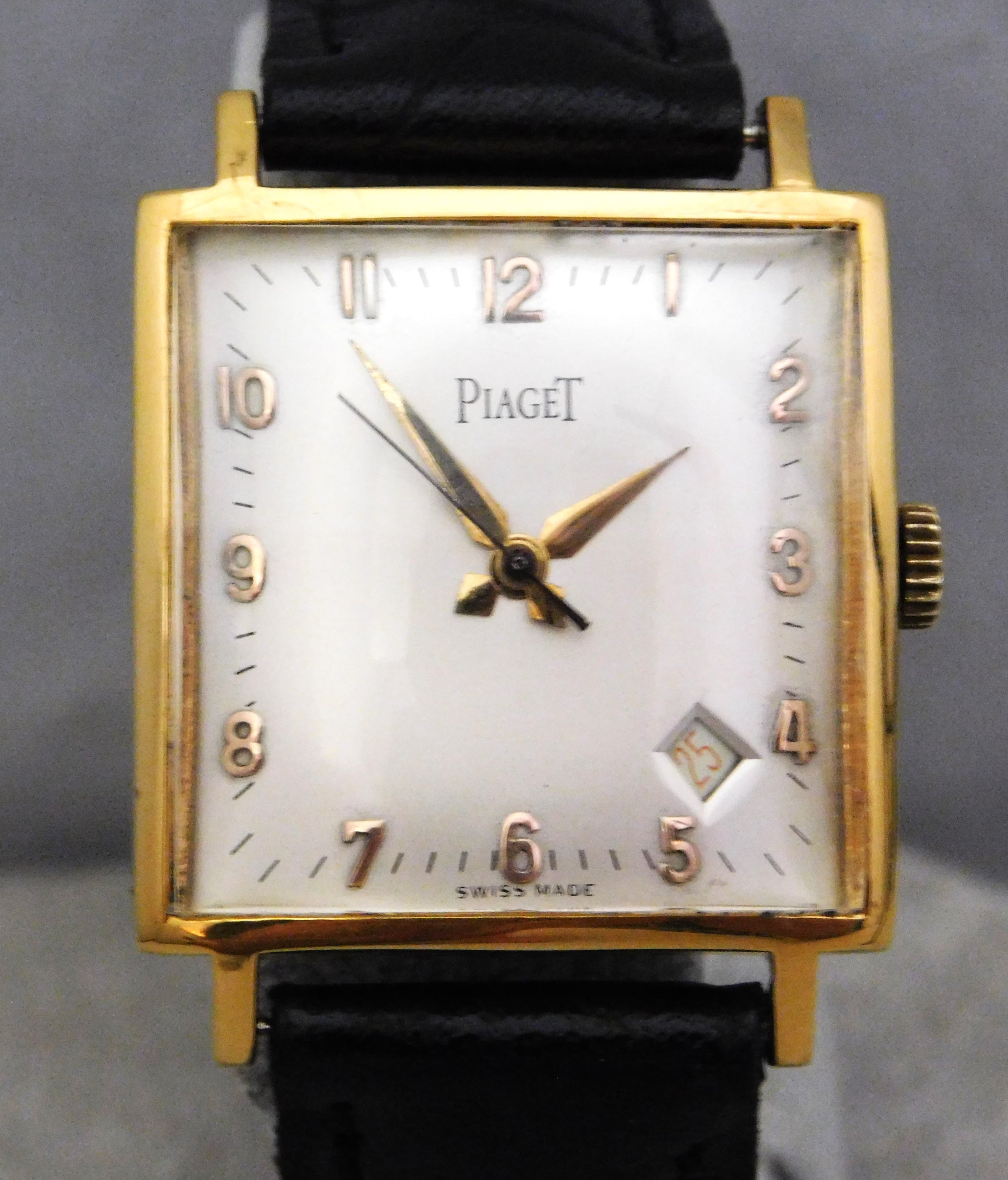 Piaget gold watch vintage hot sale