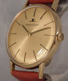 Dim Gray Jaeger LeCoultre Classic 9k Solid Yellow Gold 1974 Serviced Mens Watch....33mm