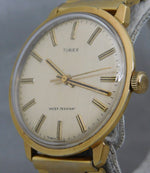 Slate Gray Timex Marlin Manual Wind Light Champagne Dial Vintage 1978  Mens Watch....33mm