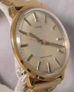 Rosy Brown Timex Marlin Manual Wind Light Champagne Dial Vintage 1978  Mens Watch....33mm