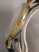 Dim Gray Gruen Precision 510 James Bond 007 Sean Connery Circa 1960's Mens Watch....33mm