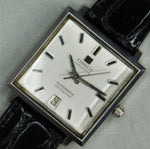 Dark Gray Tissot Seastar VisoDate Swiss Automatic 21 Jewels 1970's Mens Watch....31mm