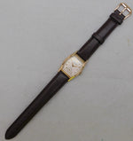 Dark Gray Gruen Veri-Thin Manual Wind 15 Jewel Gold Plated Circa 1960's Mens Watch....26mm