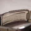 Dark Gray Rolex Oysterdate Precision 6694 Silver Dial SS Vintage 1957 Mens Watch....34mm