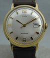Dim Gray Timex Marlin Classic Vintage 1969 Date Serviced Manual Wind Mens Watch....34mm