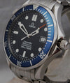 Dim Gray Omega Seamaster Automatic 2531.80 James Bond Blue Wave Dial Mens Watch....41mm