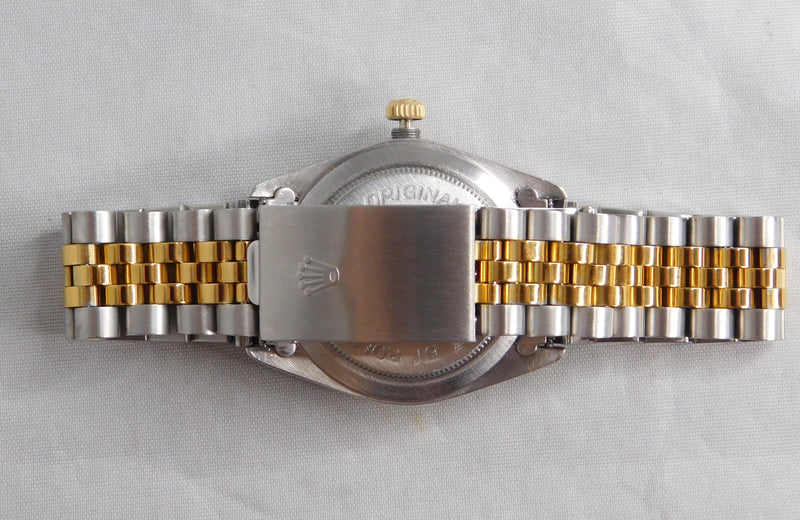 Gray Rolex Tudor Prince Oysterdate 90713 14k Solid Gold Bezel 1980 Mens Watch....34m