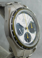 Slate Gray Omega Speedmaster Racing Co-Axial 326.30.40.50.04.001 Panda Mens Watch....40mm