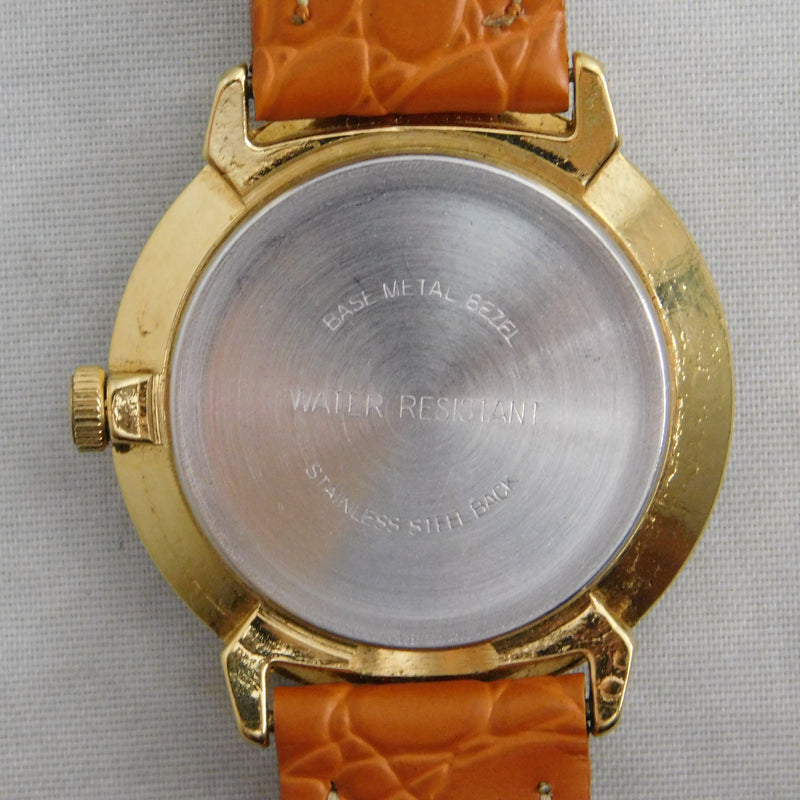 Dark Gray Timex Marlin White Roman Numeral Dial Vintage 1976 Manual Wind Mens Watch....34mm