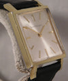 Light Slate Gray Girard Perregaux Classic Square SS Manual Wind Big Size 1960's Mens Watch....29mm