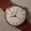 Rosy Brown Jaeger-LeCoultre Classic 18k Solid Gold 1960's Manual Wind Mens Watch....33mm