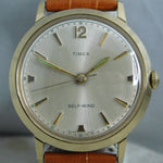 Slate Gray Timex Viscount Ref. 40473167 Serviced Vintage 1967 Automatic Mens Watch....34mm