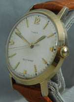 Dim Gray Timex Viscount Ref. 40473167 Serviced Vintage 1967 Automatic Mens Watch....34mm