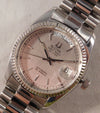 Rosy Brown Bulova Super Seville Day & Date SS 1970's Swiss Automatic Mens Watch....36mm