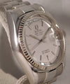 Slate Gray Bulova Super Seville Day & Date SS 1970's Swiss Automatic Mens Watch....36mm