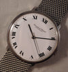 Rosy Brown IWC Schaffhausen Ref. 1410 Swiss Manual Wind White Roman Dial Mens Watch....33mm