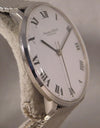 Light Slate Gray IWC Schaffhausen Ref. 1410 Swiss Manual Wind White Roman Dial Mens Watch....33mm