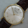 Light Slate Gray Wittnauer Classic 6mm thick 10k GF Manual Wind Swiss Made Mens Watch....33mm