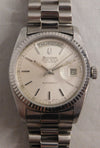 Rosy Brown Bulova Super Seville Day & Date SS All Original Swiss Automatic Mens Watch....36mm