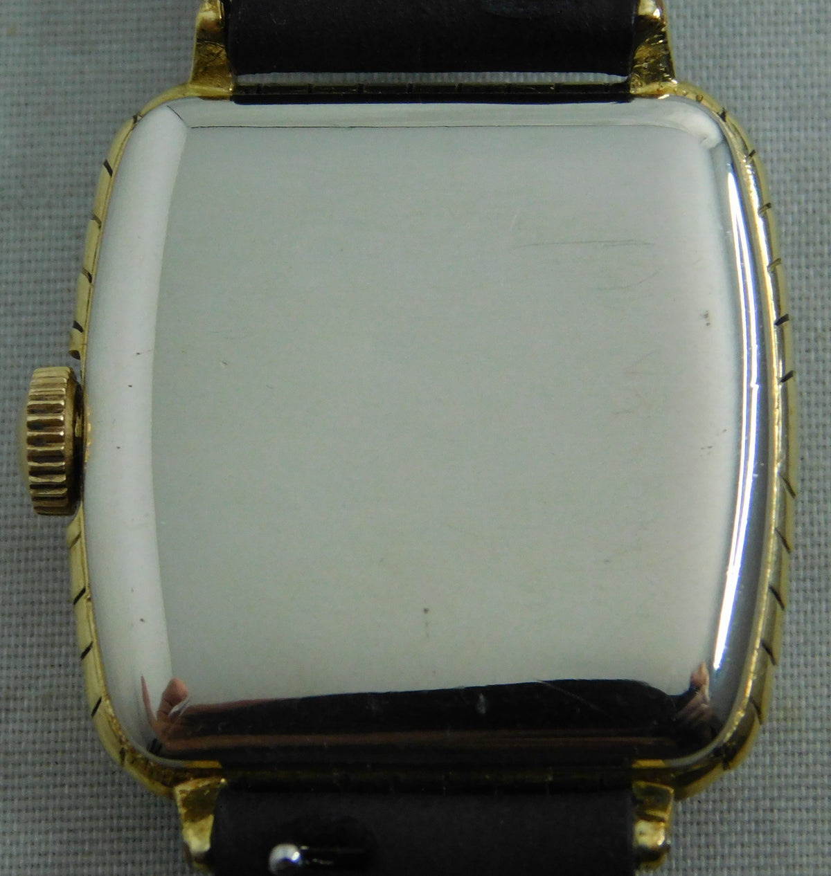 Light Slate Gray Elgin Classic Restored 15 Jewel 14K Gold Filled Two Tone Mens Watch....30mm
