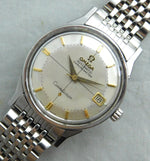 Dark Gray Omega Constellation Pie Pan Date SS Vintage 1962 Ref. 168.005 Mens Watch....34mm
