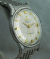 Dim Gray Omega Constellation Pie Pan Date SS Vintage 1962 Ref. 168.005 Mens Watch....34mm