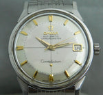 Dim Gray Omega Constellation Pie Pan Date SS Vintage 1962 Ref. 168.005 Mens Watch....34mm