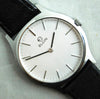 Light Gray Elgin Two Hand Dress Watch SS 7mm Thick Case Swiss Manual Wind Mens Watch....34mm