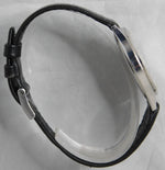 Dark Gray Elgin Two Hand Dress Watch SS 7mm Thick Case Swiss Manual Wind Mens Watch....34mm