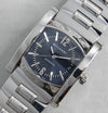 Dark Gray Bvlgari Assioma AA44S Automatic Blue/Gray Dial Stainless Steel Mens Watch....34mm