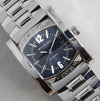 Dark Gray Bvlgari Assioma AA44S Automatic Blue/Gray Dial Stainless Steel Mens Watch....34mm
