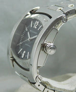 Light Slate Gray Bvlgari Assioma AA44S Automatic Blue/Gray Dial Stainless Steel Mens Watch....34mm