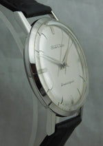 Dim Gray Seiko Crown Diashock Seikosha Calibre 560 Manual Wind 21 Jewel Mens Watch....35mm