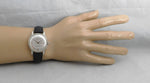 Dark Gray Seiko Crown Diashock Seikosha Calibre 560 Manual Wind 21 Jewel Mens Watch....35mm