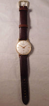 Rosy Brown Waltham Classic 17 Jewel Swiss Manual Wind GP Vintage 1960's Men’s Watch....33mm