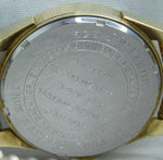 Light Slate Gray Gruen Precision  17 Jewels Calendar Manual Wind Vintage 1971 Mens Watch....32mm
