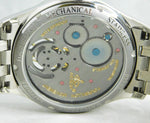 Dark Gray Aesop Flying Tourbillon 7050G Hand Wind Black Starry Sky Dial Mens Watch....42mm