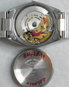 Light Slate Gray Rolex Oyster Perpetual 1002 SS Vintage 1960's Light Champange Dial Mens Watch....34mm