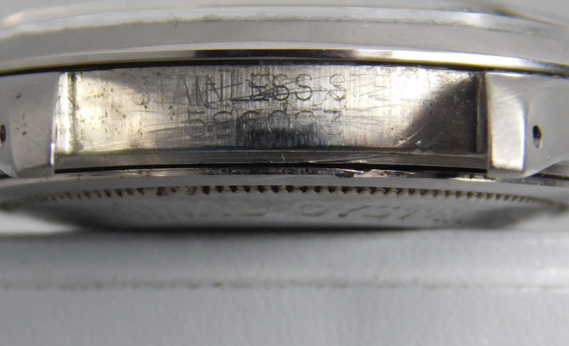 Light Slate Gray Rolex Tudor Prince Oysterdate 7966 Vintage 1966 Automatic Mens Watch....34mm