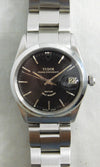 Gray Rolex Tudor Prince Oysterdate 7966 Vintage 1966 Automatic Mens Watch....34mm